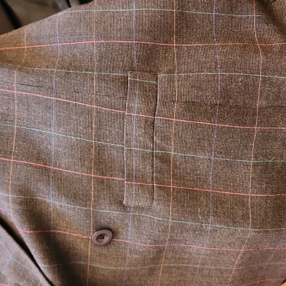 Classique Habits Vintage Jacket. Gray/multi. Size 6 - Picture 4 of 4